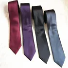 Handmade Solid Color Custom Mens 100%silk Printed Hair Tie