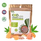Vegan CBD Gummy Bears Cannabidiol Gummies with Omega 3 6 9