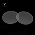 wholesale 3mm round sandblasted tempered borosilicate glass
