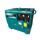 single cylinder electric start diesel engine generator 3kw
