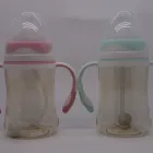Guangzhou plastic products BPA free PPSU feeding bottle baby