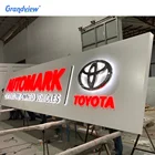 Name Lighted Shop Sign Advertising Shop Name Board Designs Led Sign Light For Building Sign Letters Board