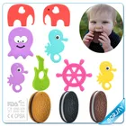 New Elephant Teething Toys Silicone Baby Teether Toy or Accessory for Baby Carrier Food Grade Silicone Carrier