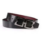 2019 new paint effect style belts leather men golf club custom logo casual long usage mens leather ratchet