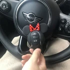 Diamond Mini Key cover key case Decorating Keychain for BMW Mini New F series F56 F55 F60 F54 F57