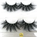 INICE lashes vendor 27mm 25mm 6D mink false eyelashes 5D Mink lashes with custom cases logo