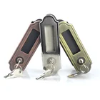 Antique zinc alloy house interior room invisible door locks with key
