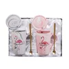 Popular 11oz ceramic mug Promotion couple Customized marble cup Wholesale