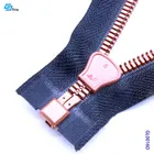 Zipper Open End 5# 8# 10# 11" Resin Red Zipper