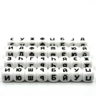 China Manufacturer Letter Beads 6X6 10Mm Beads Silicone Alphabet Beads