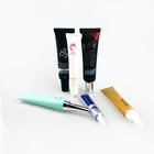 frosted plastic tube skin care packaging with flip top cap