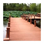 Wood Deck Floor Wood Plastic Composite Decking WPC Waterproof Deck Outdoor Composite Floor