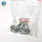Hook With Hook Chrome Plated Galvanized Double J Triangle Hook Hanging Single Iron J-hook With Triangle