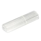 Clear Test Factory Price Clear Test Tube Glass Stirrer Rods Beaker Use High Borosilicate Glass Stir Bar