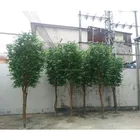 For indoor and outdoor decor ficus lyrata artificial greenery tree banyan tree large plants green ficus leaf tree
