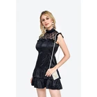 Rivers vs driffter lace dresses women sexy black silk dress