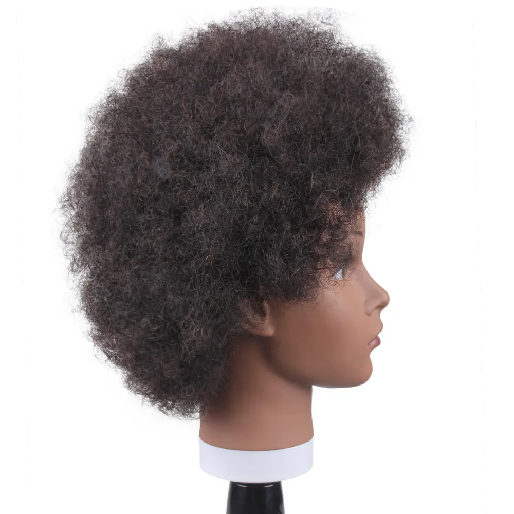 african american mannequin head afro haired training doll head