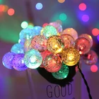 Halloween Light Holiday Lighting Holiday Christmas Halloween LED Solar RGB Outdoor String Light