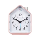 house classic shape music snooze night light silent kids alarm clock