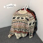 Men Reindeer Sweater Christmas Knit Pullover