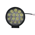 TACPRO warm white led work light automotive lighting rechargeable 42w round work lamp fog light