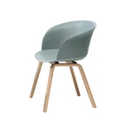 Hot sale low back healthy green guest office chairs
