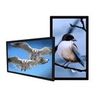 43 Inch Indoor Horizontal Vertical LCD Screen Wall Mounted Advertising Display