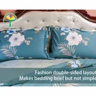 Printed Bedding Winter Bed Sheet Set Reactive Printed 4 Pieces 100% Cotton Bedding Set