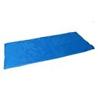 2019 New Design Blue Colour Setting Cotton Filling Ultralight Outddors Rectangle Adult Sleeping Bag