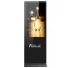 Wonderful ! 55 inch floor standing LCD auto play download ad player