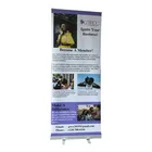 custom aluminum china media 80*200 100*200 120*200cm retractable pull up display stand roll up banner