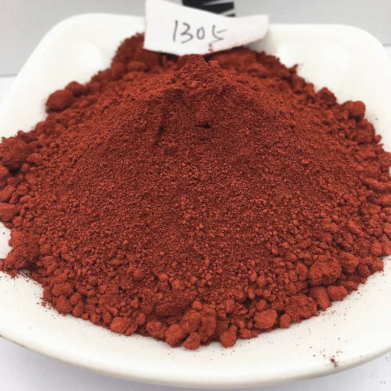 Iron Oxide Red Pigments Industrial Grade For Construction Cement