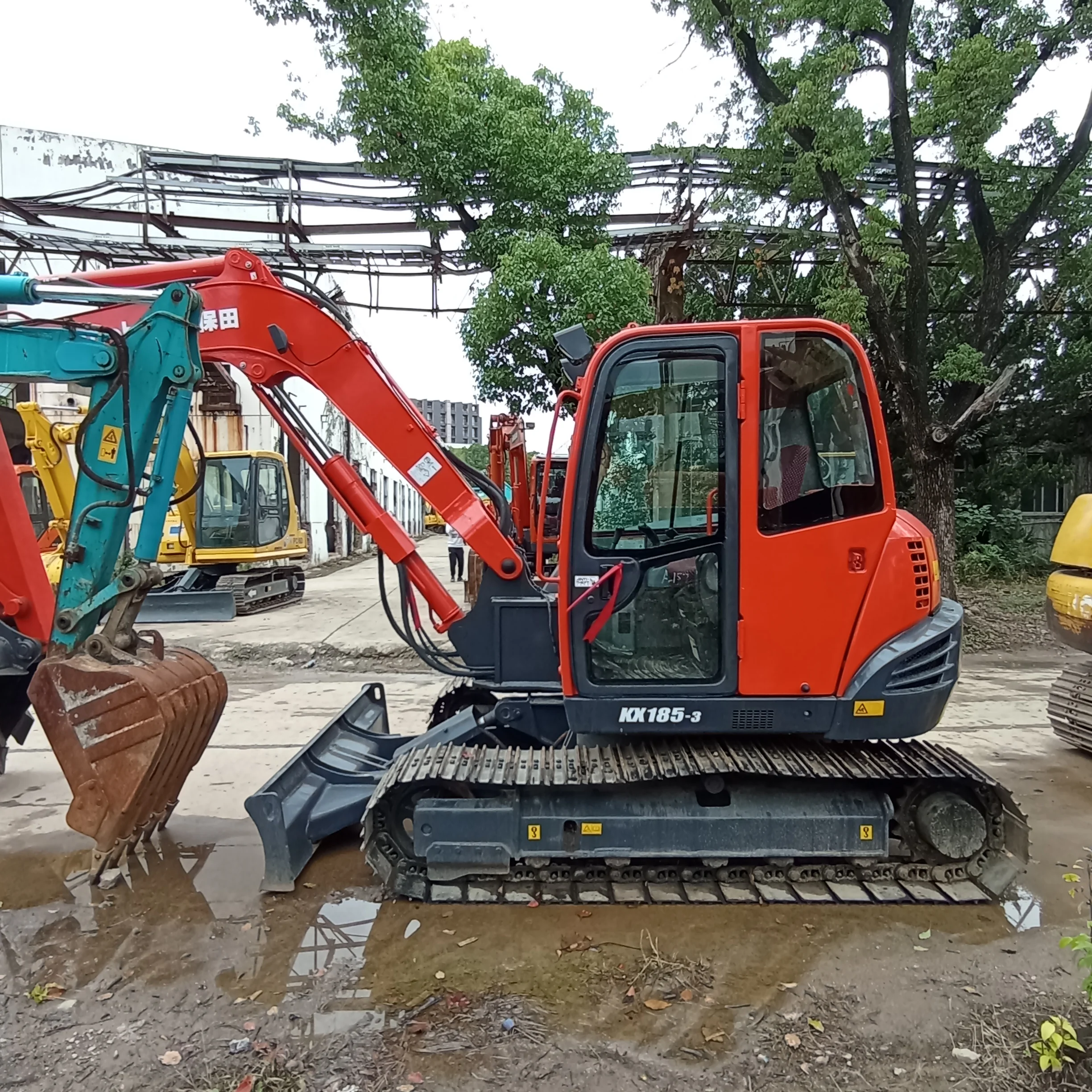 Used Digger Second Hand Kubota Kx185 3 Kx185 Kubota 8 Ton Excavator