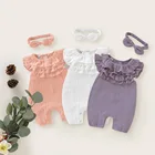 Baby Clothes Wholesale 100% Cotton Organic Baby Girl Clothes Romper