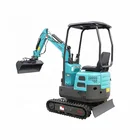 a control system in which hands and feet can be used simultaneously mini hydraulic excavator