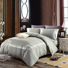 Luxury 100% Cotton Bed Sheets 300 Thread Count Sheets Bedding 5 Star Hotel Bed Set Bed Linen