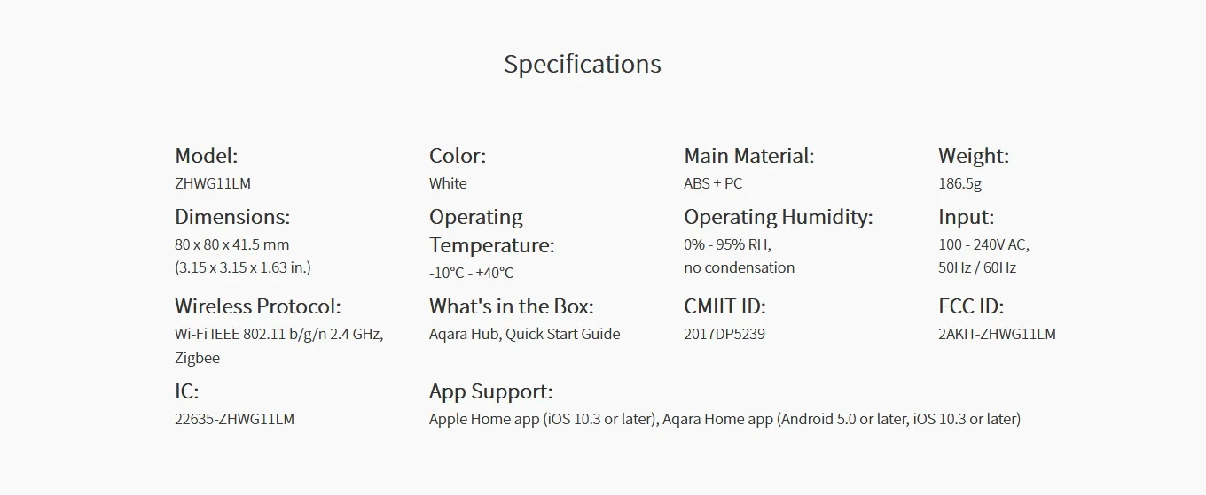 Smart home hub control center Aqara smart home automatic induction Gateway hub - ANKUX.COM