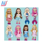 6 inch fashion doll set cute girl with surprise box