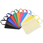 Heavy duty eco friendly foldable grocery shopping handle non woven bag