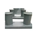 Marine hardware 200t mooring bollard boat parts accessories