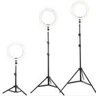 Wholesale Selfie Foldable Makeup 6Inch 10 Inch Led Circle Light Ring Tik Tok Rings Fill Light With Tripod Stand