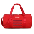 Custom private logo black barrel travel weekender duffel sport gym bag for fitness