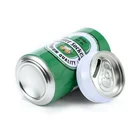 Tin with Box Can with Lid Eco Friendly Green Color Metal Tin Cans with Lids Tin Cans Money Tin Box