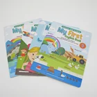 Educational English children books Kids full color softcover book printing