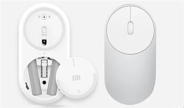 Wholesale Xiaomi Mi USB 2.4GHz WiFi Bluetooth 4.0 Dual Connection Mini Wireless Portable Mouse