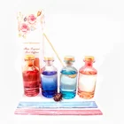 2021 OEM cumstomize color bottle amora reed diffuser 48+ flavor fragrance fireproof oil