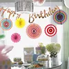 Hanging Paper Decoration Tissue Paper Fans Bridal Baby Showers Wedding Decoration Happy Birthday Party Supply
