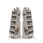 Corrugated Pop Floor Display Shelf Cardboard Advertising Sock Hook Stand Black Stockings Hanging For Store