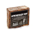 Soap 100% Natural And Organic Wholesale Handmade Face Clean African Black Soap For Sensitive Skin Care