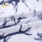 Best seller soft customized modern 100% cotton printed shirt fabric